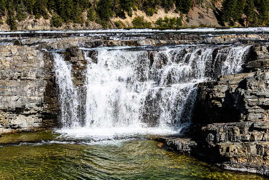 Kootenai Falls Swinging Bridge: A Thrilling Landmark Near Lakeside Motel & Resort 1