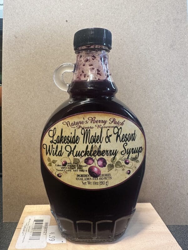 Wild Huckleberry Syrup