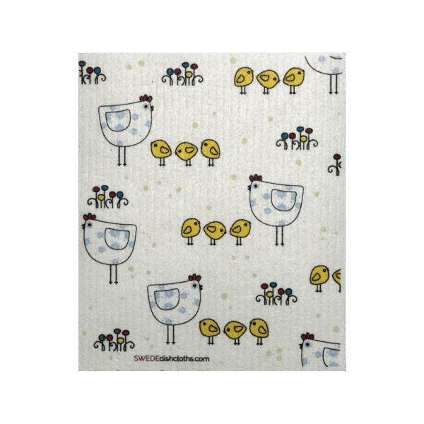 Swedish Dishcloth Chicken Family