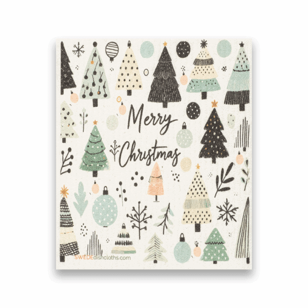 Swedish Dishcloth Christmas Trees 2024