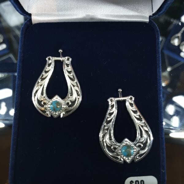 Montana Silversmiths Western Lifestyle Turquoise Drop/Dangle Earrings