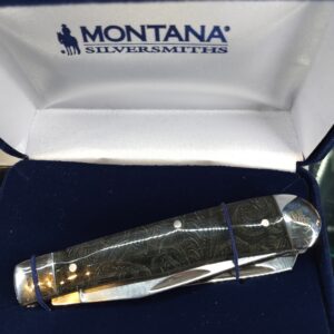 Montana Silversmiths Western Plains Trapper Knife