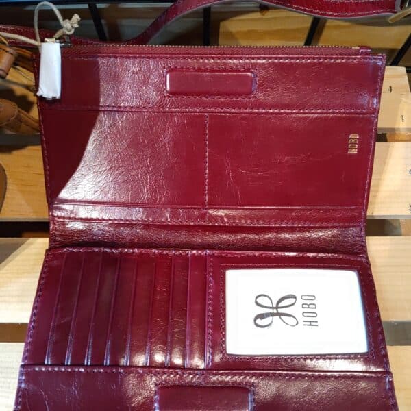 Hobo Jill Large Bifold Wallet Saddleberry