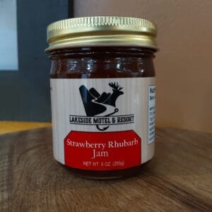 OCF Strawberry Rhubarb Jam 9oz