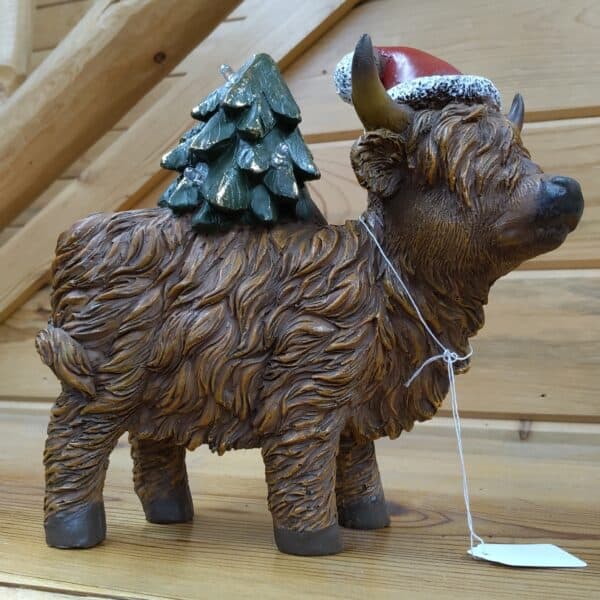 CGFF Highland Cow LED Merry Moo