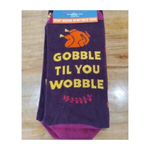 Lavley Funny Holiday Socks For Adults and Teens (Gifts For Christmas, Thanksgiving, Valentine's Day, Halloween) (US, Alpha, One Size, Regular, Regular