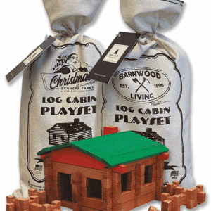 Roy Toy Log Cabin Canvas Bag with logo option