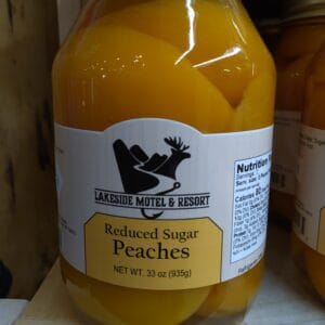 OCF Reduced Sugar Peaches 33oz